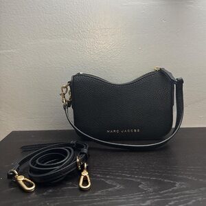 Mini Marc Jacobs Black Leather Bag two straps Gently used